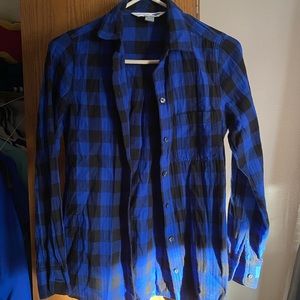 blue flannel!